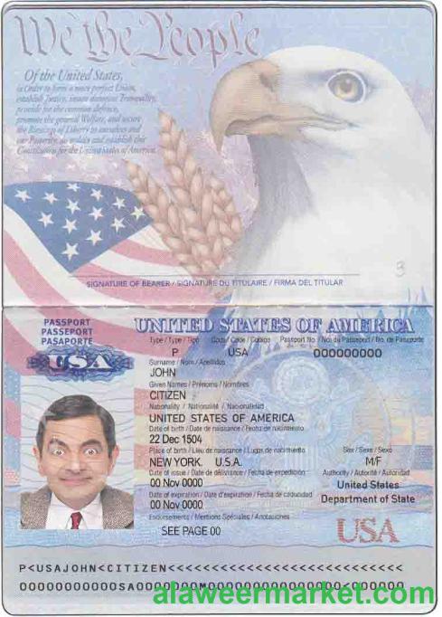 USA passport
